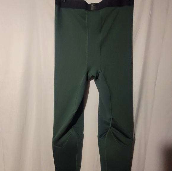 Nike NBA Pro Hyperstrong Padded Tights Pants 3/4 Green Player Issued XL-T - Picture 3 of 9